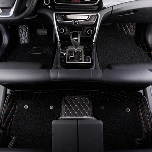 Tapis de sol de voiture en cuir de luxe toutes saisons double couche pour Mercedes Classe C, Classe E, M3, M4, Mitsubishi Outlander 2025 - Product Image 5