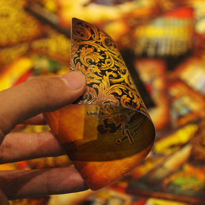 Tarocchi Professionali in PVC di Alta Qualità, Nuove Carte dei Tarocchi con Lamina d'Oro, Gioco da Tavolo Magico Durevole e di Lusso - Product Image 6