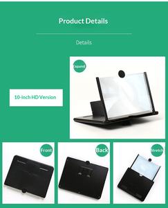 Amplificateur d'écran de téléphone portable en plastique F3, vente chaude 2025, 10/12 pouces, support de loupe vidéo HD de bureau à extraction, pour visionnage paresseux - Product Image 6