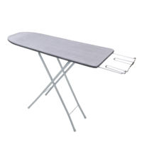 Planche à repasser renforcée de qualité supérieure Table à repasser en métal portable Planche à repasser multifonctionnelle simple pour couvre-pieds antidérapants