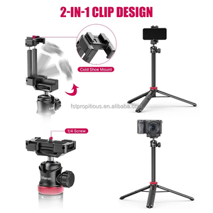 Ulanzi MT-44 verlängern Livestream Selfie Stick Stativ ständer 42-Zoll-Stativ mit Telefon halter vertikales Aufnahme telefon <span class=keywords><strong>DSLR</strong></span>-Stativ - Product Image 5