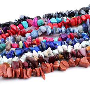 Natural Stone Beads 5-8mm Irregular Shape Loose Beads For Jewelry Making 16 Inch Strand DIY Accessories - Product Image 5