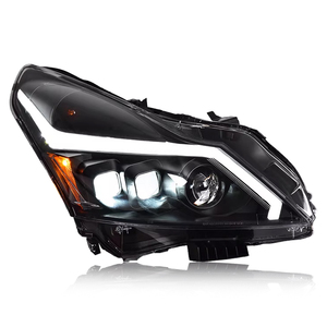 Đèn pha LED DRL tích hợp xi nhan, đèn pha chiếu xa, mắt thiên thần <span class=keywords><strong>Projector</strong></span> cho Infiniti G25 G37 nâng cấp GTR 10-15, 4 cửa, <span class=keywords><strong>2</strong></span> chiếc - Product Image 5