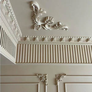 Remise de quantité Salle de bains à haute densité Salon Plafond suspendu Revêtement mural en PU <span class=keywords><strong>Corniche</strong></span> Designs - Product Image 5