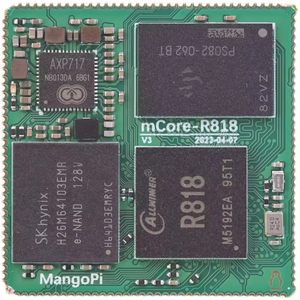 Pi MCore-R818 A133 Quanzhi Stamp Hole Ultra Small Core Board 2G+16G 4G+32G Android 10 Quad-Core A53 สูงสุด 1.5GHz, แคช L2 512KB - Product Image 4