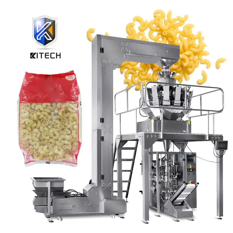 Zertifizierung automatisch 500 g 1 kg trockene nudeln beutel verpackungsmaschine spaghetti pasta makkaroni verpackungsmaschine