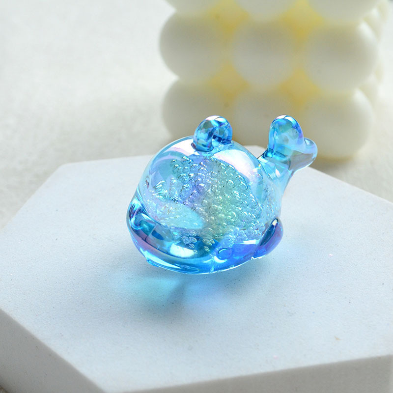 Baleine à bulles bleues