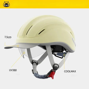<span class=keywords><strong>Casco</strong></span> de motocicleta eléctrica <span class=keywords><strong>BI</strong></span> BEE, <span class=keywords><strong>casco</strong></span> de seguridad para mujer que no presiona el pelo, medio <span class=keywords><strong>casco</strong></span> protector solar ultraligero para las cuatro estaciones - Product Image 2