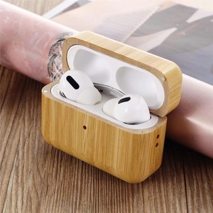 Funda de madera popular para AirPods 1/<span class=keywords><strong>2</strong></span>, AirPods Pro 3, 2023 - Product Image 3