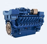 Pour SCF2200 cadre ouvert 2000KVA 2200KVA alternateur de générateur Diesel avec moteur ATS Mtu 1600kw AC sortie triphasée refroidie à l'eau