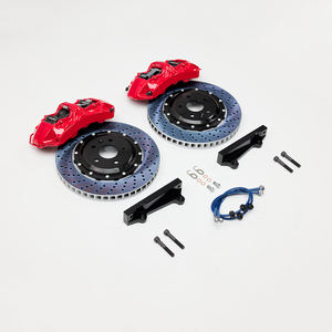 Sistema de frenos de sintonización NAINEIL, pinza de freno delantera de 6 pistones GT6 BBK, Kit de freno grande para VW Golf <span class=keywords><strong>R</strong></span> MK7 <span class=keywords><strong>MK8</strong></span> - Product Image 5