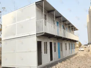 MH 20ft Foldable Prefabricated 40ft Folding Container House Design Portable House Foldable Container Houses