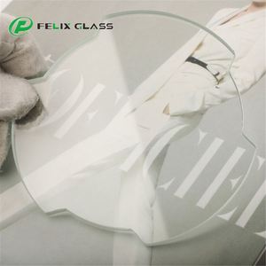 Lumière LED d'extérieur en verre trempé ultra-transparent irrégulier, avec design graphique personnalisé, instrument solide REACH pour la décoration de salon - Product Image 2