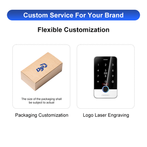 तुया स्मार्ट स्टैंडअलोन वाटरप्रूफ एक्सेस कंट्रोल लॉक ऐप फिंगरप्रिंट रैफिड टच कीपैड अनलॉक - Product Image 6