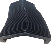 Protection souple télescopique en nylon pour guide linéaire et vis à billes de machine-outil CNC