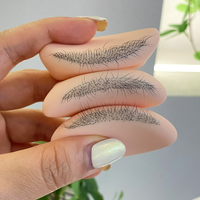 Modèles réalistes en silicone pour la pratique de l'extension des cils multicouches désordonnés pour les pros