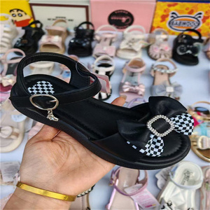 Sandales d'été de qualité pour filles, respirantes et élégantes, avec doublure en cuir véritable et empeigne en maille – En stock - Product Image 2