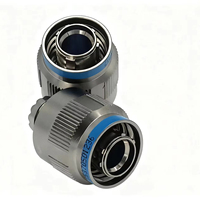 Connecteur circulaire femelle droit D38999/26FA35PN avec contacts plaqués or et boîtier en alliage d'aluminium