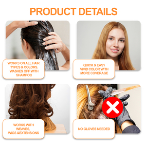 Spray Colorante Temporaneo per <span class=keywords><strong>Capelli</strong></span> Personalizzabile, Etichetta Privata, Vari Colori Naturali, OEM ODM, per Tutti i Tipi di <span class=keywords><strong>Capelli</strong></span>, Prodotto in Cina - Product Image 3