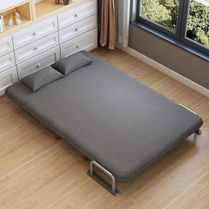Sofá <span class=keywords><strong>Cama</strong></span> <span class=keywords><strong>Plegable</strong></span> Pequeño Multifuncional Minimalista Italiano de Tela Convertible para Sala de Estar, Superventas - Product Image 6