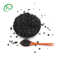 Charbon actif granulaire de coque de noix de coco de qualité industrielle pour la purification du gaz, adsorption de l'iode
