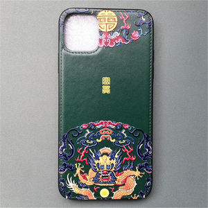 เคสโทรศัพท์หนัง PU สีขาวว่างเปล่าพิมพ์ลาย UV ที่กำหนดเองได้ Tpu Pc สำหรับ <span class=keywords><strong>iPhone</strong></span> Samsung สำหรับ Huawei Oneplus - Product Image 2