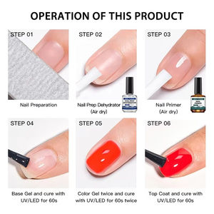 Primer per <span class=keywords><strong>Unghie</strong></span> Professionale da Salone 15ml Senza Acidi Preparatore per <span class=keywords><strong>Unghie</strong></span> Disidratante per Polvere Acrilica Gel UV - Product Image 6