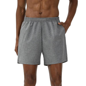 Shorts d'extérieur pour hommes, nouveau style tendance 2026 |   Shorts de sport décontractés polyvalents en tissu type lin, respirants et confortables, avec ourlet fendu - Product Image 2