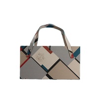 Coffret cadeau de vin en bois de luxe personnalisé, emballage magnétique en feuille rouge, carton, avantage UV, sublimation fantaisie, gaufrage mat