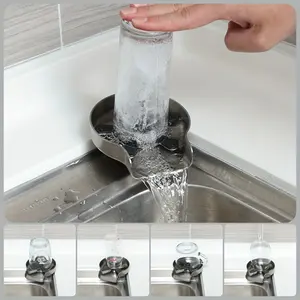 New Style Glass Rinser Automatic Bottle Washer For Kitchen Sink Cup Rinser COLD HOT FUNCTION