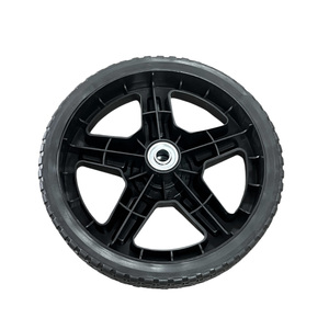 เครื่องตัดหญ้าพลาสติกแบบผลักมาตรฐาน10นิ้วเครื่องตัดหญ้าเครื่องกำเนิดไฟฟ้าปั๊มลมรถเข็นล้อลาก - Product Image 4