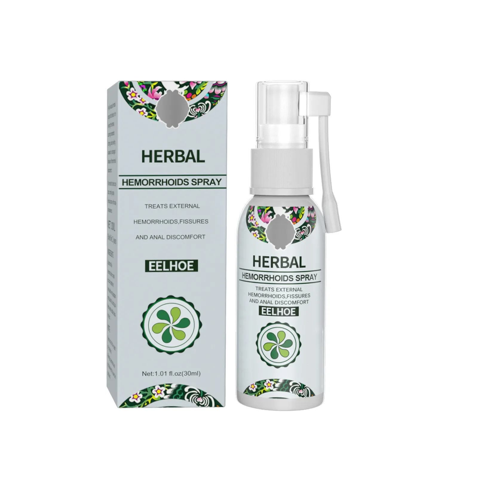 100% Natural Herbal Hemorrhoids Spray Powerful Hemorrhoids Treatment Agent Relieve Anal Pain Hemorrhoids Spray