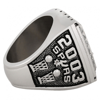 Bague de championnat de basket-ball des San Antonio Spurs 2003 en alliage et strass pour homme
