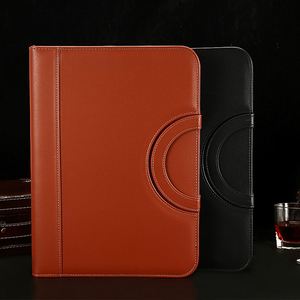 Promotion Multifunctional A4 Zipper Notebook <b>Binder</b> Bag PU Leather Business Manager <b>Folder</b> Wholesale Promotional Memo Pad - Product Image 2