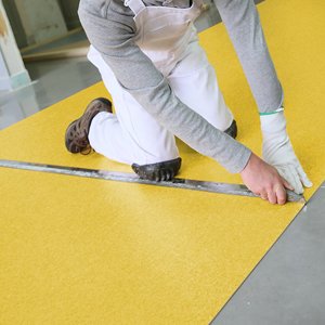2mm épaisseur 0.5mm couche d'usure vinyle de luxe commercial dense PVC rouleau de revêtement de sol pour bureau école hôtel hôpital - Product Image 2