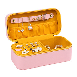 Large Capacity Hand-Held <b>Jewelry</b> <b>Storage</b> Case Summer Color Blocking Design <b>Jewelry</b> Case Wholesale of Customized <b>Jewelry</b> Case - Product Image 1