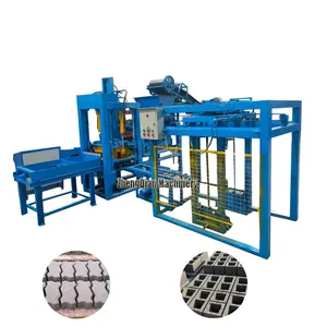 Precio de la máquina de ladrillos entrelazados de Tanzania, máquina de bloques huecos de hormigón, fabricante de máquinas