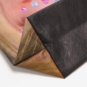 Bolsas de Compras para Mujer, Venta de Fábrica, Bolsas de Lona Reutilizables, Bolsas de Supermercado con Laminación, Logotipo Bordado, Bolsas de Hombro para Mujer - Product Image 4