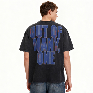 T-Shirt Personalizzata da Uomo, Crea il Tuo Brand, 100% Cotone, Nera, Hip Hop, Manica Corta, Girocollo con Lettere, Basso MOQ, Consegna Rapida in 7 Giorni - Product Image 3