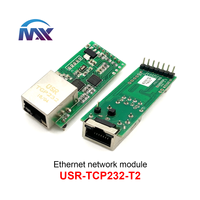 Module série TTL UART vers Ethernet USR-TCP232-T2, prend en charge les applications TCP/UDP serveur/client IOT, chipset Cortex-M0