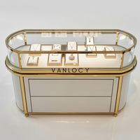 Vitrine de bijoux arc portable pliable personnalisé vitrine pour exposition juste
