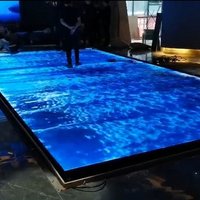 MST-juego activo inteligente para interiores, baldosa interactiva con pantalla led P2.5, diseño personalizado