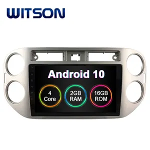 WITSON Android 10.0 AUTO DVD Player Für VW Tiguan 2013 2014 2015 Gebaut In 2GB RAM 16GB FLASH-GROßE BILDSCHIRM android auto dvd