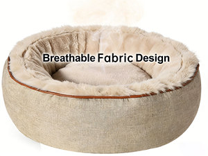 Lit <span class=keywords><strong>pour</strong></span> <span class=keywords><strong>chien</strong></span> et chat de haute qualité, durable, classique, confortable, avec coussin amovible, design solide, toutes saisons, bonne isolation - Product Image 5