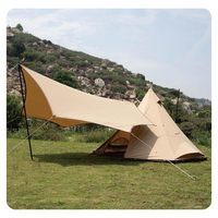 Abri de Plage Facile à Installer pour Camping, Voyage et Extérieur – Tente Pare-Soleil et Imperméable