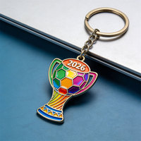 Porte-clés en métal émaillé souple 3D personnalisé avec logo, en alliage de zinc, style dessin animé, souvenir de mode, vente en gros d'usine