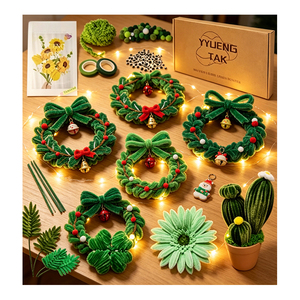 DIY Art Material Iron <b>Wire</b> Pipe Cleaner Creative Educational Birthday Gifts Projects Colorful Decorative <b>Flowers</b> - Product Image 6