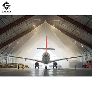 अनुकूलित आकार के ग्लाइडर विमान भंडारण मोबाइल विमान भंडारण इन्फ्लैटेबल विमान हैंगर