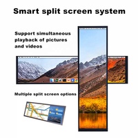 Affichage numérique LCD ultra-large HXXK pour intérieur, taille personnalisée (8,8-98 pouces), 4G Android 13, CMS basé sur le cloud pour supermarché