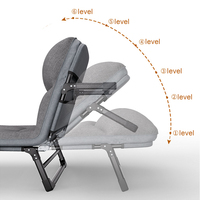 Vente en gros Prix d'usine en ligne Vente à chaud Lit de camping pliable pour hôtel et bureau simple et portable Lit bébé 170*55*25cm